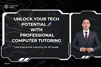 be your expert computing tutor, cs, IT, coding basics