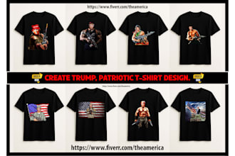 create trump design t shirts