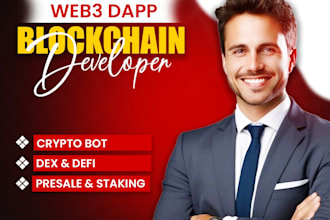 be expert full stack blockchain developer