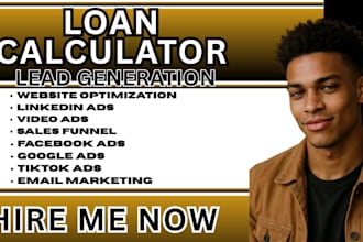 exclusive 1000 loan calculator leads, mortgage leads, loan calculator google ads
