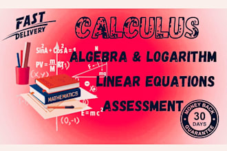 teach math calculus statistic algebra pre calculus problems