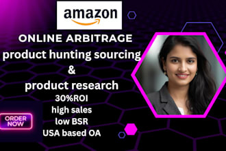 do amazon fba online arbitrage product research USA