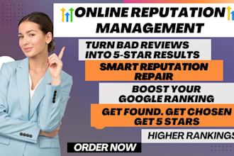 gmb pro online ghl reputation management ORM SEO services negative listing