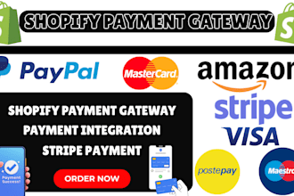 integrate stripe paypal payment gateway full stack website payment method