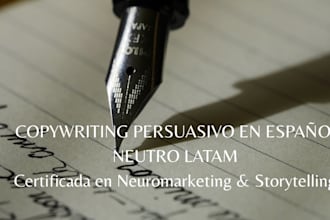 write persuasive copy with neuromarketing in spanish