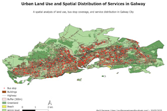 create city land use maps with qgis, printable and web ready