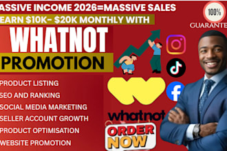 promote whatnot shows to boost whatnot views and sales with expert promotion