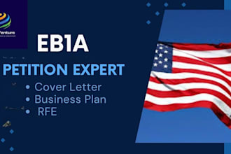 prepare eb1a petition cover letter