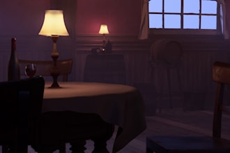 create highly detailed 3d environments and cinematic scenes