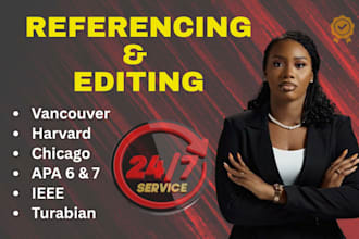 format chicago, turabian, harvard, apa, mla, vancouver citations and references
