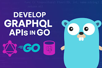 develop modern graphql apis using golang and gqlgen