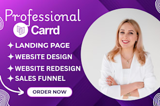 design carrd website carrd landing page redesign carrd website design carrd co