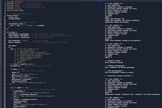 do operating system, c language, shell scripting projects