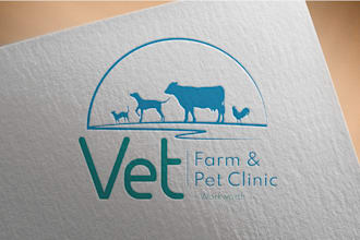 do amazing pet, dog, animal, pet farm, vaterinary and pet business logo