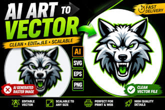 do convert ai designs into clean editable vector files