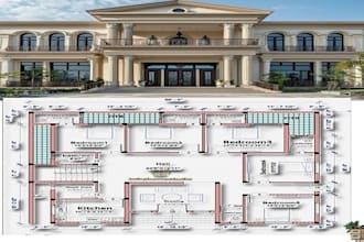 redraw 2d house plan floor plans building permit drawings blueprint