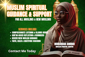 provide muslim spiritual guidance for all and new muslims