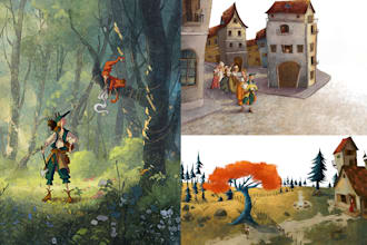 create original and unique childrens illustrations for you