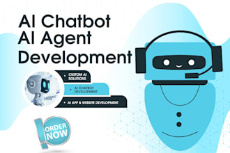 develope ai agents ai chatbot ai website development for business automation