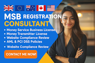 be msb registration and risk assessment consultant