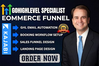 setup ghl local business booking confirmation flows, email automation, upsell