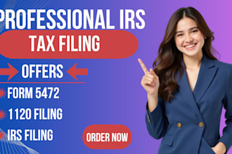 file your irs form 5472 and 1120 for your foreign owned US llc full compliance