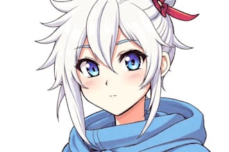 make beautiful portraits in anime style