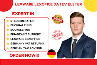 do CPA german tax filling returns elster oss hmrc steuerberater vat id  datev