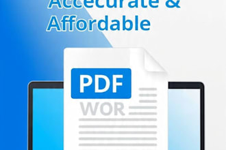 type documents and convert pdfs