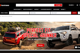 build auto part shopify store automotive store auto part store auto part website