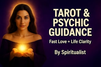 do a tarot reading with psychic insight for clear guidance