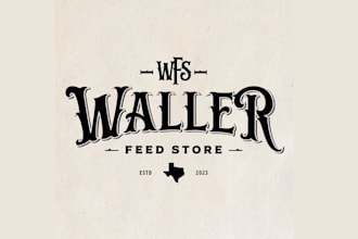 design vintage county wild west logo