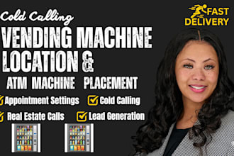 do cold calling vending machine placement vending machine locator telemarketing
