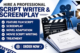 be scriptwriter movie script screenplay feature film script scriptwriting