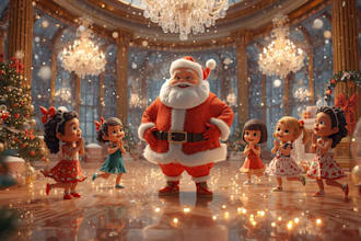 illustrate custom childrens storybook and christmas storybook illustrations
