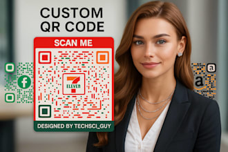 create professional qr code generator, custom qr code, barcode, business card