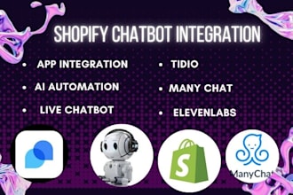 integrate tidio live chatbot with shopify, wordpress woocommerce store