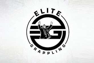 do elegant logo for our championship grappling organization