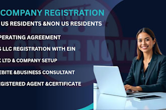 professionally register your company or business worldwide fast