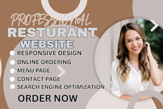 create a wordpress restaurant website with online ordering and reservation