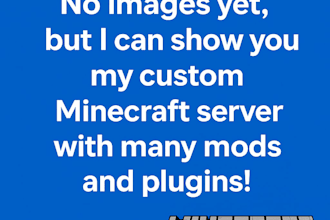 create and optimize your custom minecraft server