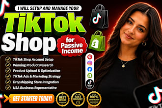 be your USA tiktok shop business representative