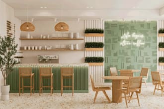 design and render your 3d retail stores, shops, interior