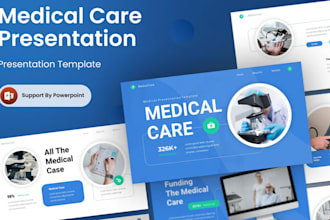 redesign healthcare medical powerpoint presentation nursing hospital pitch deck