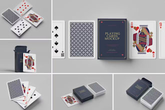 design custom playing cards game cards ,and card decks