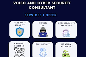 be vciso and cyber security consultant