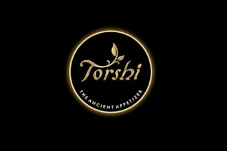 design luxury pickled vegetable brand logo