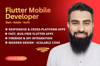 flutter developer for flutter app and mobile app development