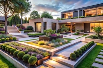 do backyard design as a landscape architect