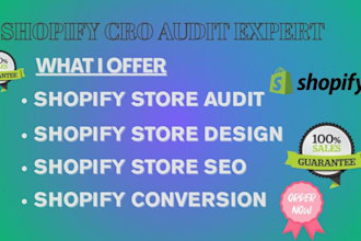 audit your shopify dropshipping store and improve cro performance via omnisend